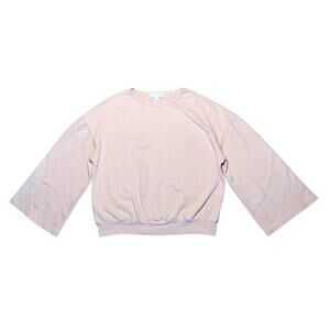 NWOT TREASURE & BOND Pink Wide Sleeve Sweatshirt Women’s Size Small
